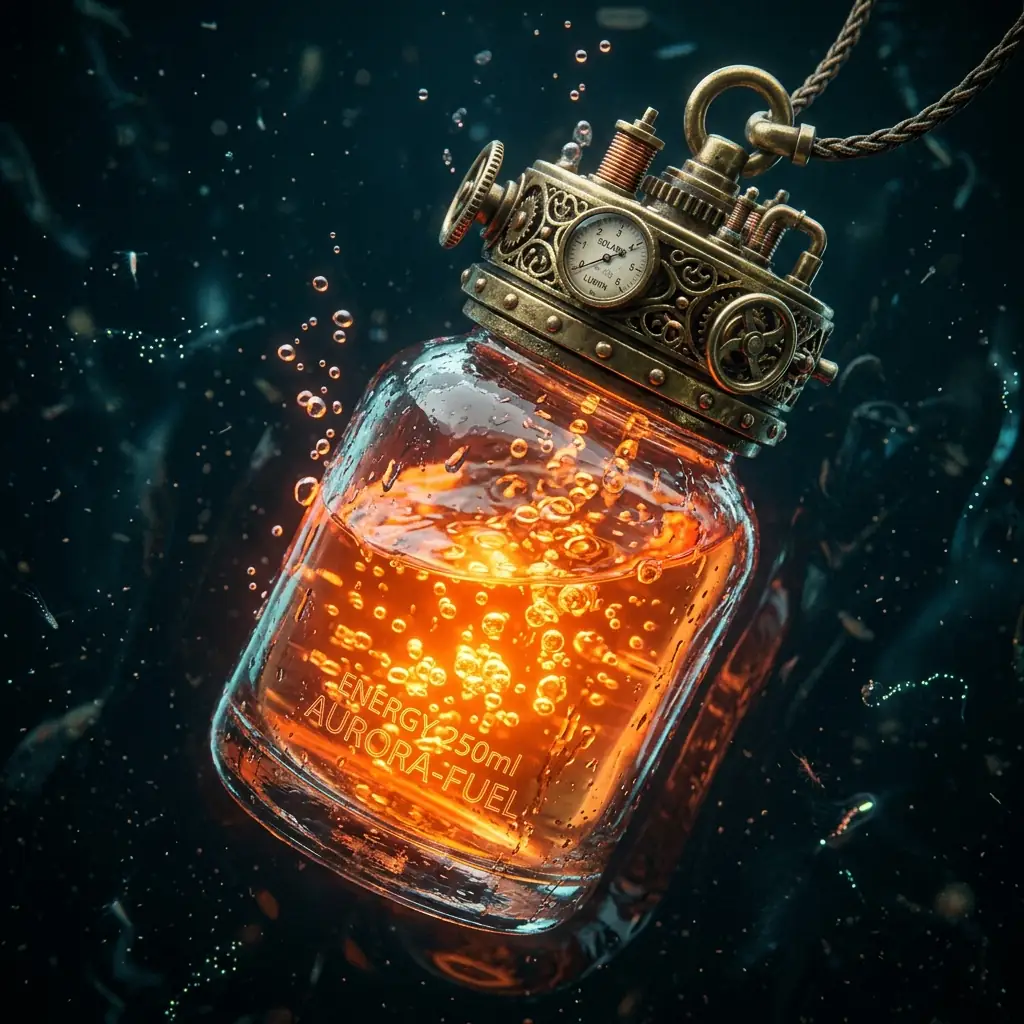 Glowing vial of Nectar Drops